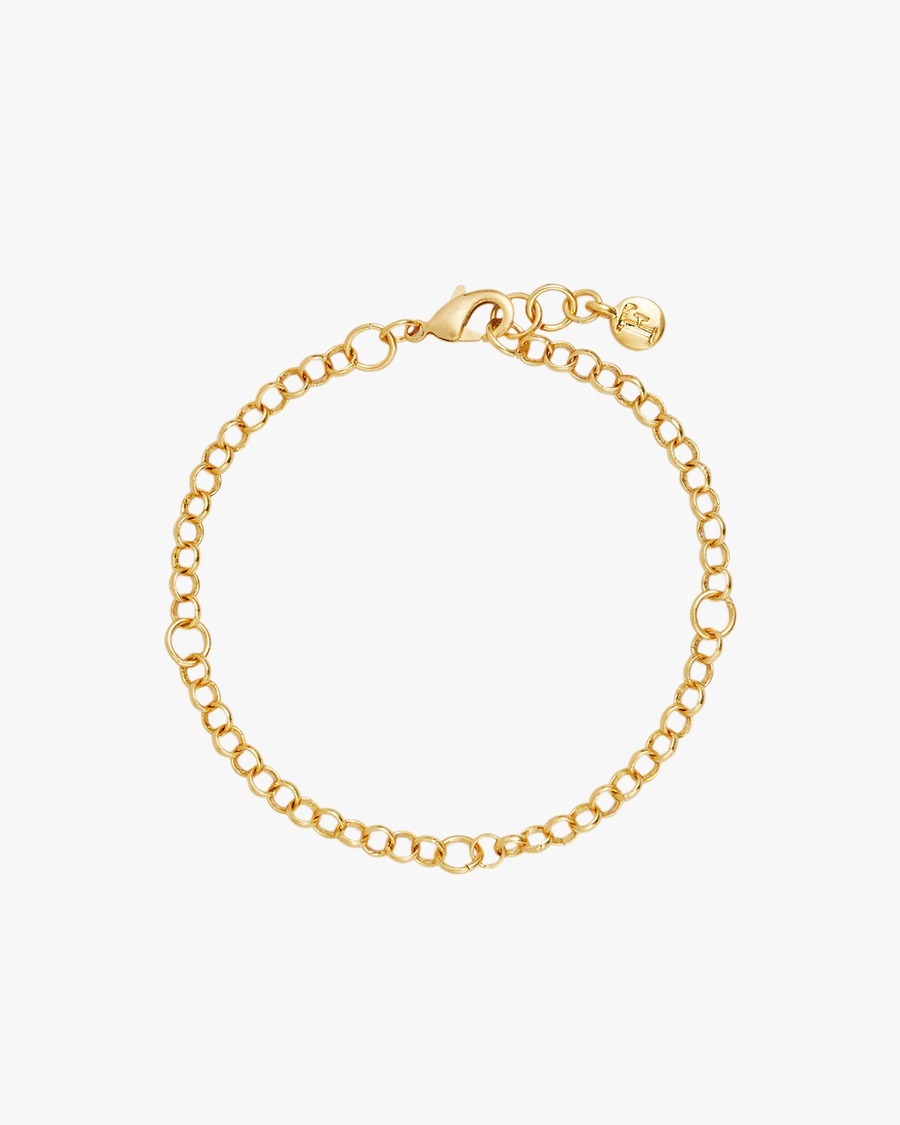 英國代購-Fable EnglandGold Charm Chain Bracelet