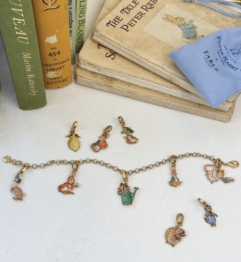 英國代購-Fable EnglandGold Charm Chain Bracelet