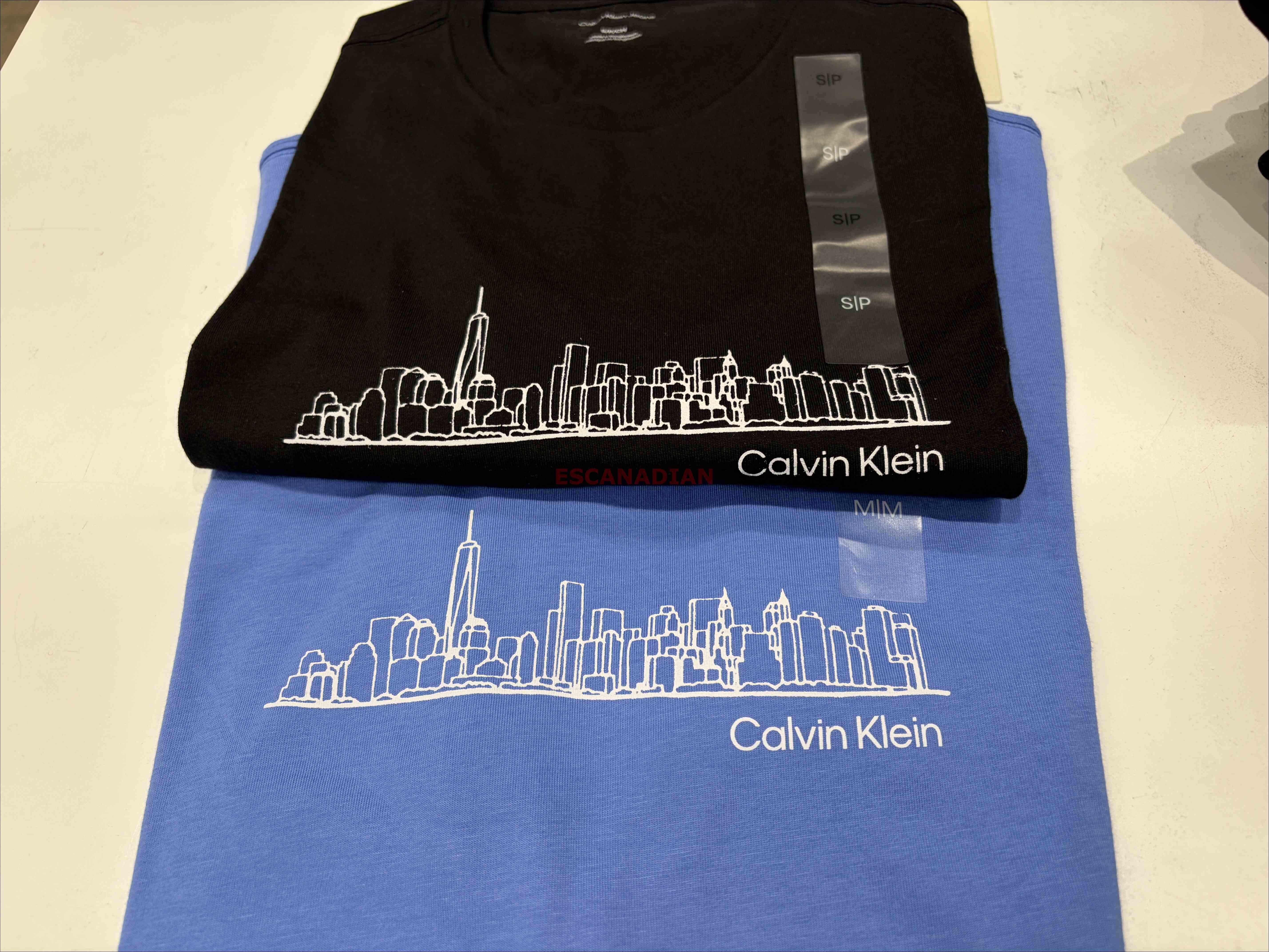 CK 男大人 城市圖案 短TEE (2色)