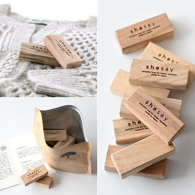 【預購】J0323602 Shesay 日本製｜天然樟木芳香條 (10件裝)