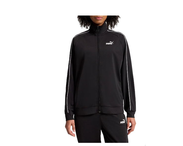 [USW] PUMA BLACK WOMEN'S TRICOT JACKET, UZZ1264 (UZZ1264)