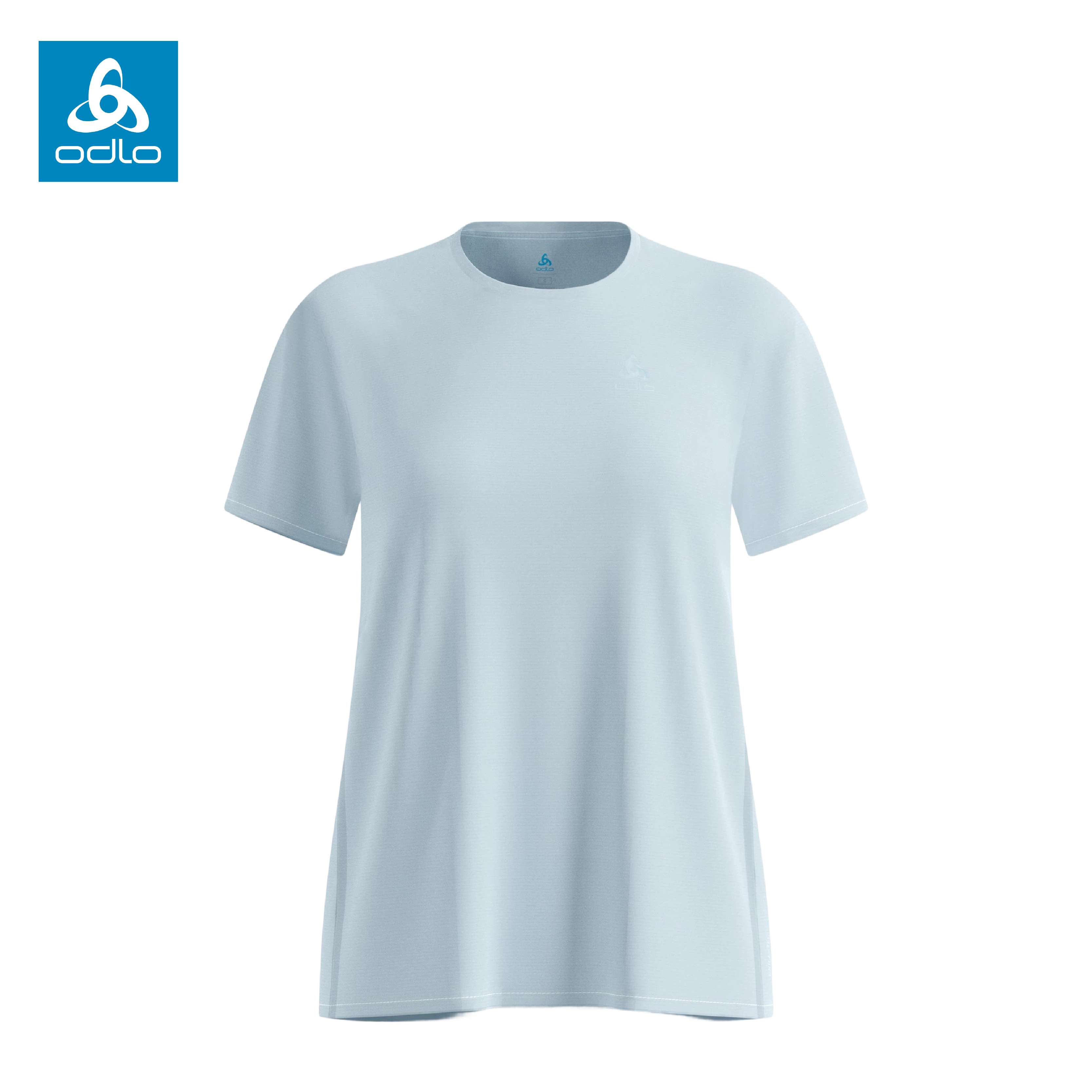 ODLO 瑞士 ZW CT 短袖T-SHIRT 女款 (嬰兒藍色) 10OD315711