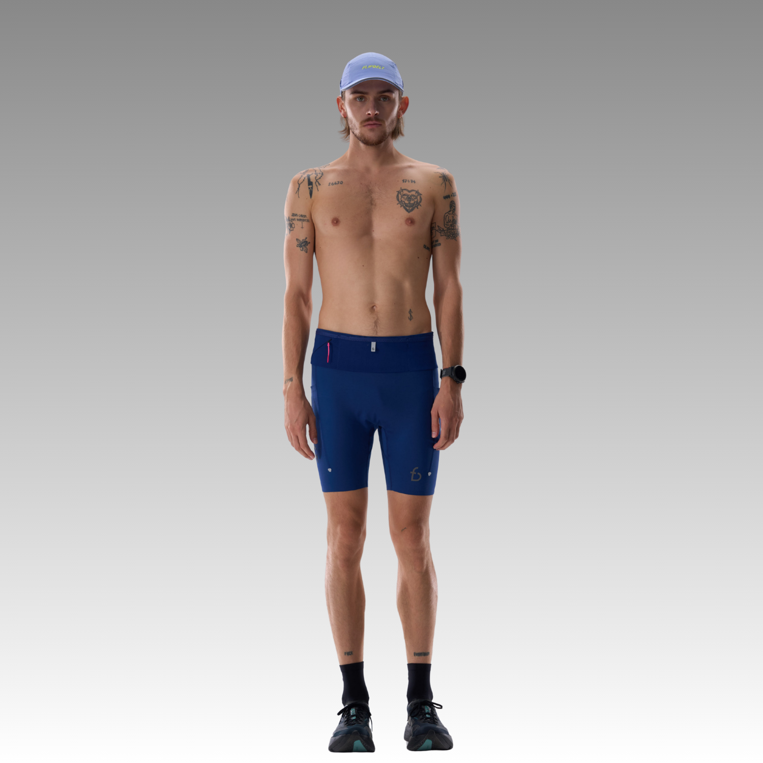 空氣腰包男生競速短褲_4.0