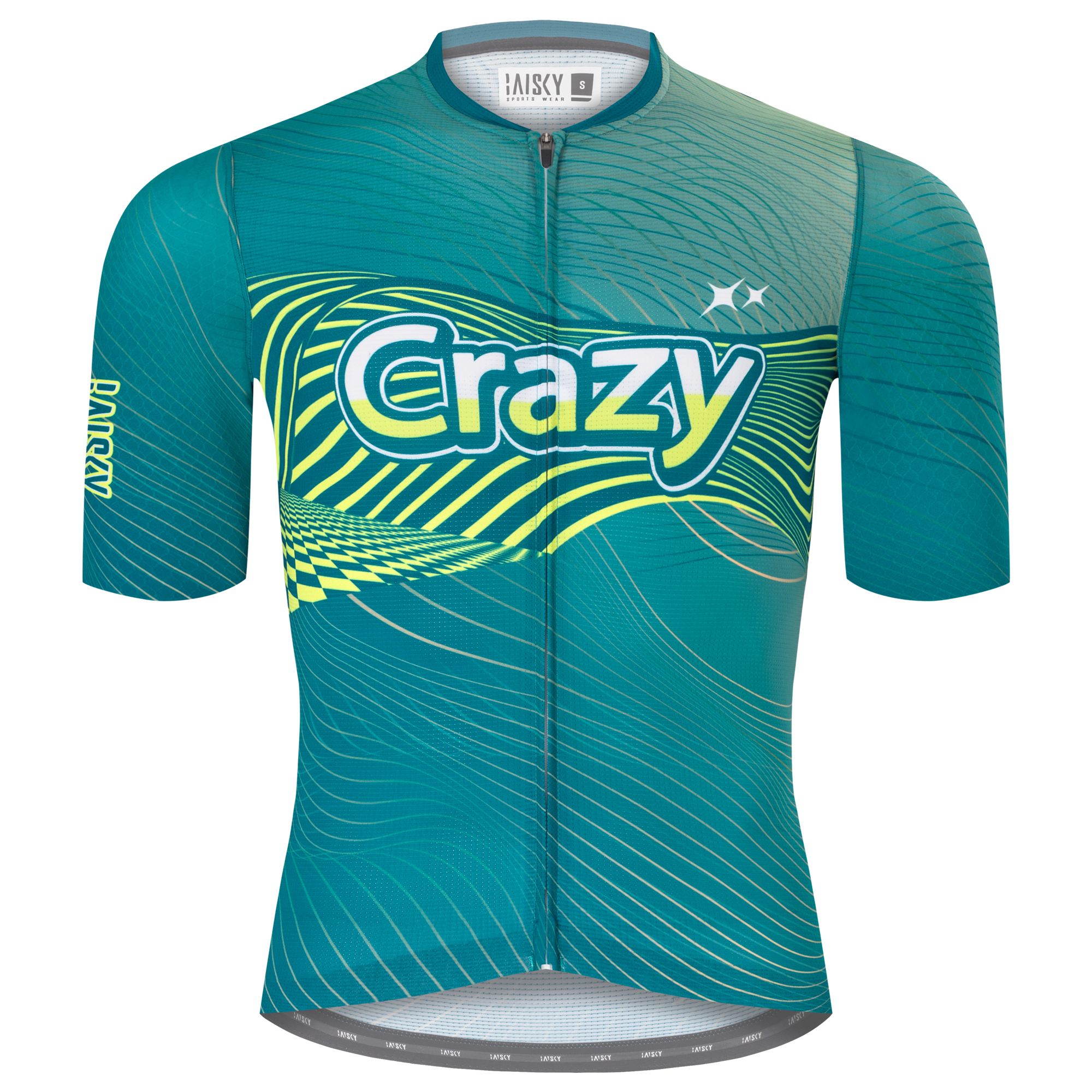 男款空力短車衣 虧賊 綠