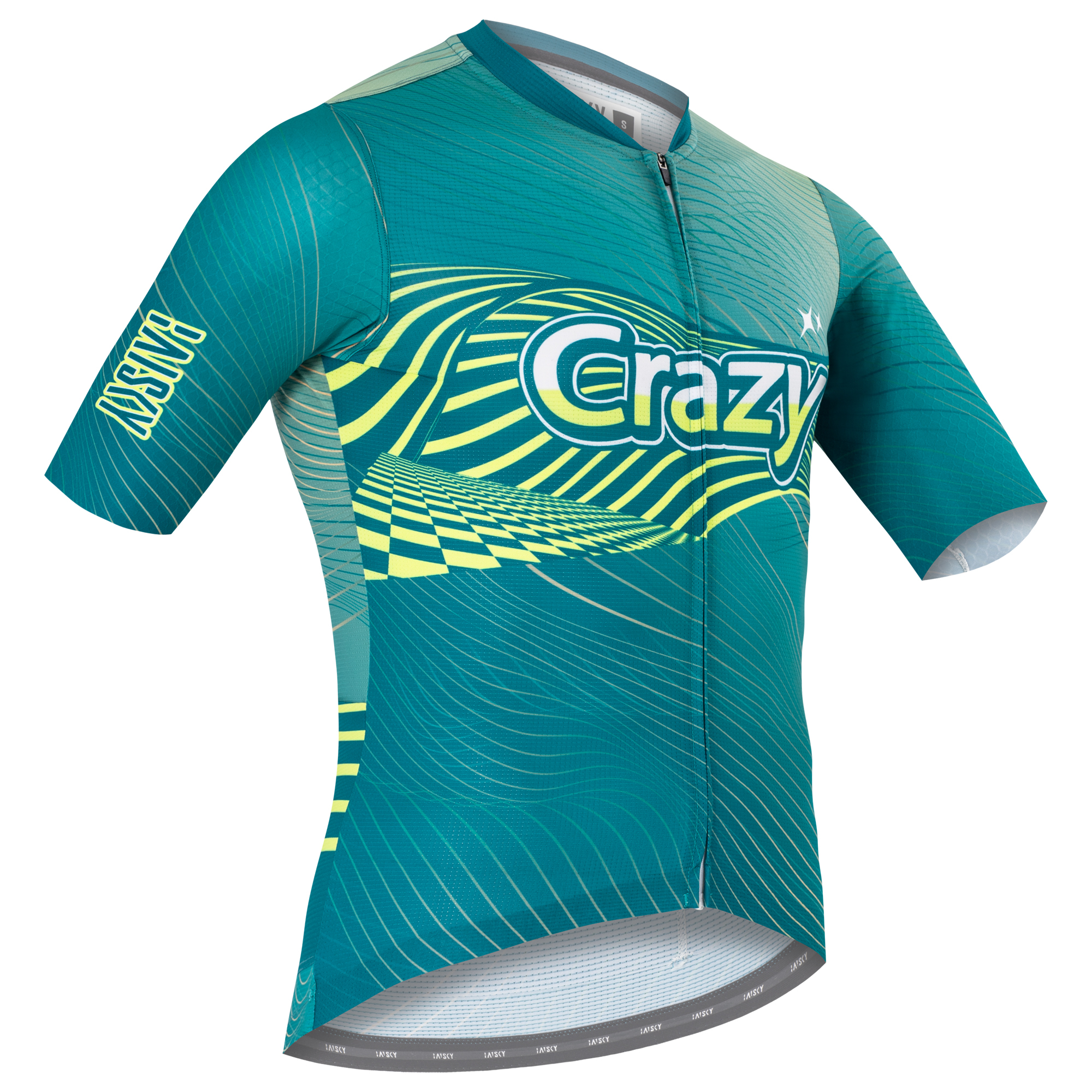 男款空力短車衣 虧賊 綠