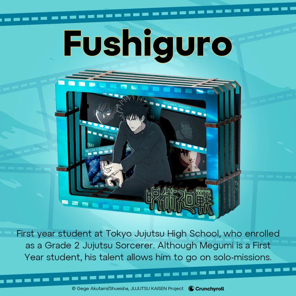 PUREMIND 咒術迴戰 角色影格 伏黑惠 壓克力木拼(2701)