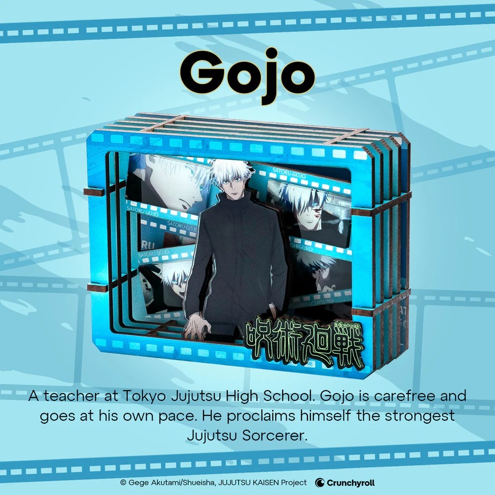 PUREMIND 咒術迴戰 角色影格 五條悟 壓克力木拼(2702)