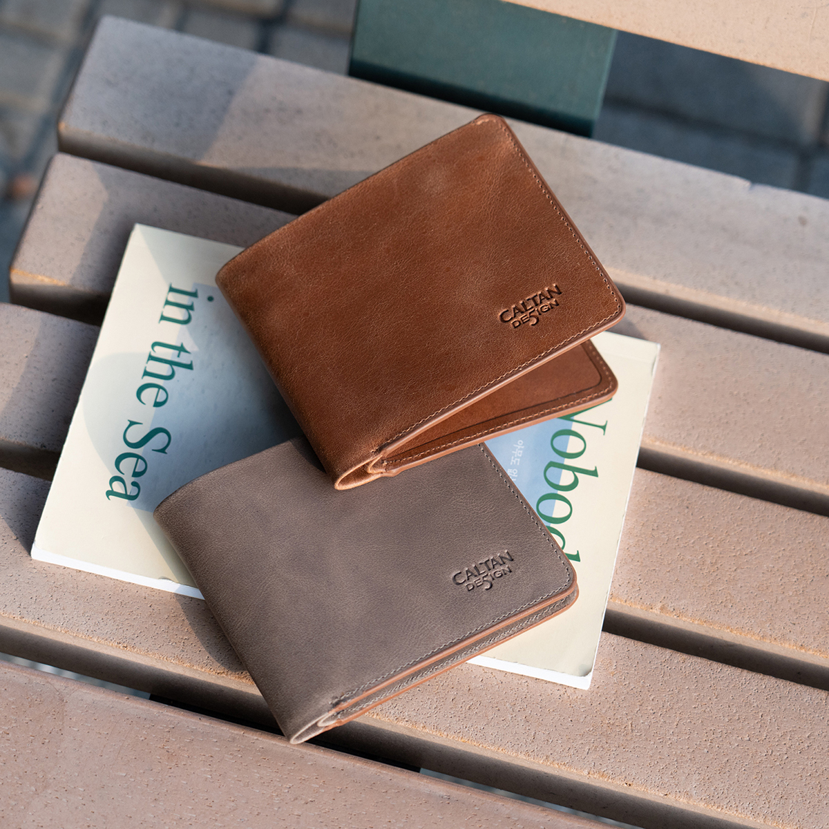 多卡位經典短夾-兩色(2254)