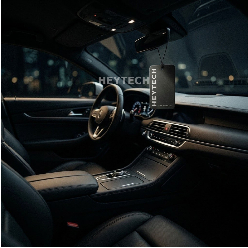 HEYTECH 黑炭洗美 掛式香氛｜車用芳香吊卡｜精油香氛片 除臭去味｜持久留香1-2個月