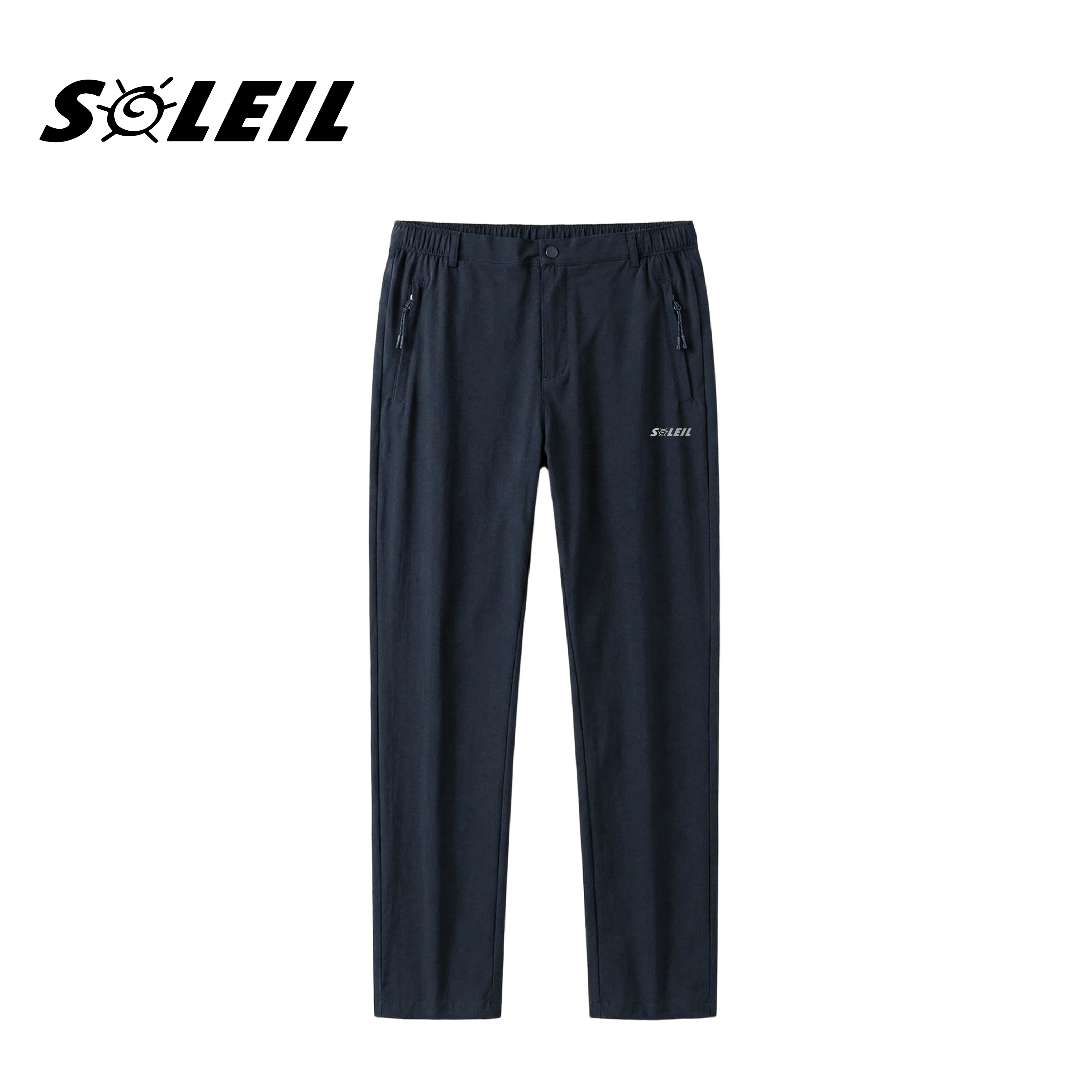 SOLEIL 彈力排汗長褲 中性款 (2色) 防曬/排汗透氣/快乾/登山休閒 21SL0868