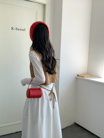 Me.gusta｜Mini Charm 微型飾品小圓筒包