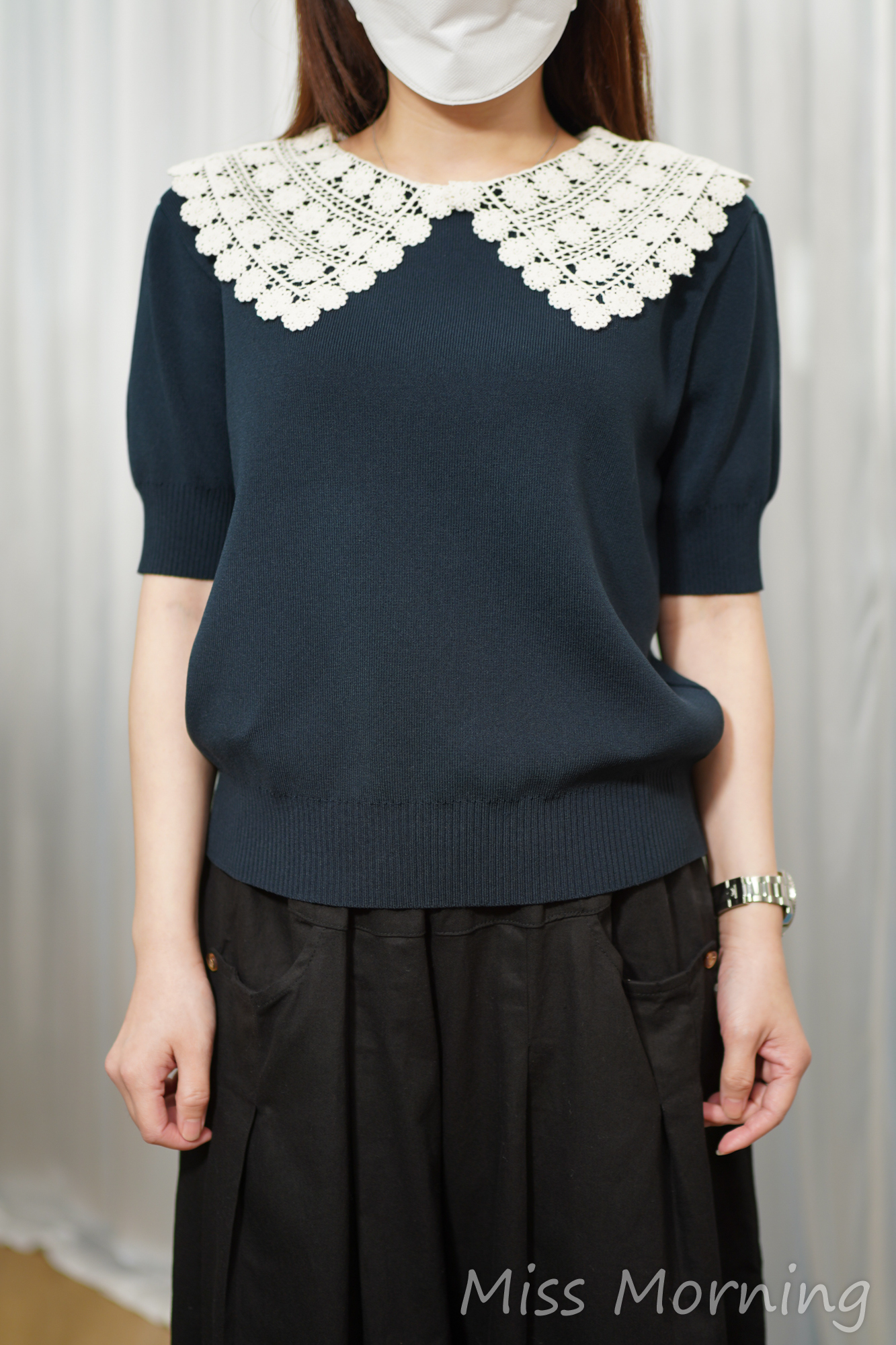 大方密針上衣(15121)