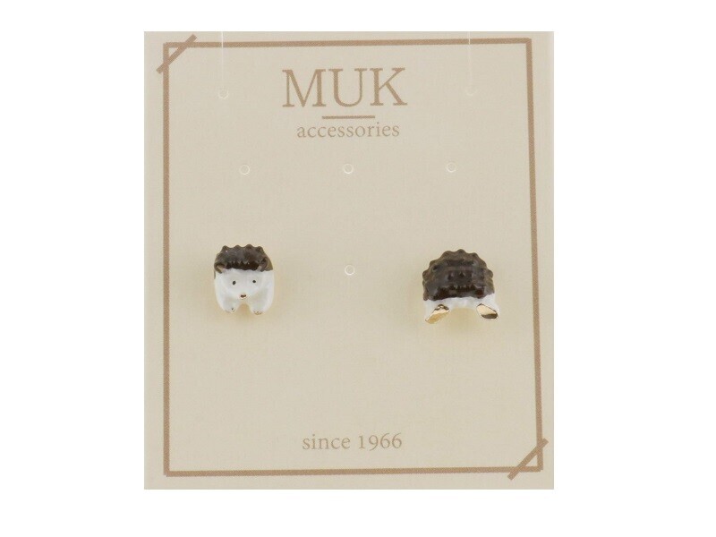 [MUK] 動物圖案耳環 日本製造