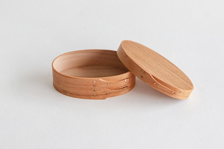 IFUJI-BENT WOOD OVAL BOX type-R_#0_cherry