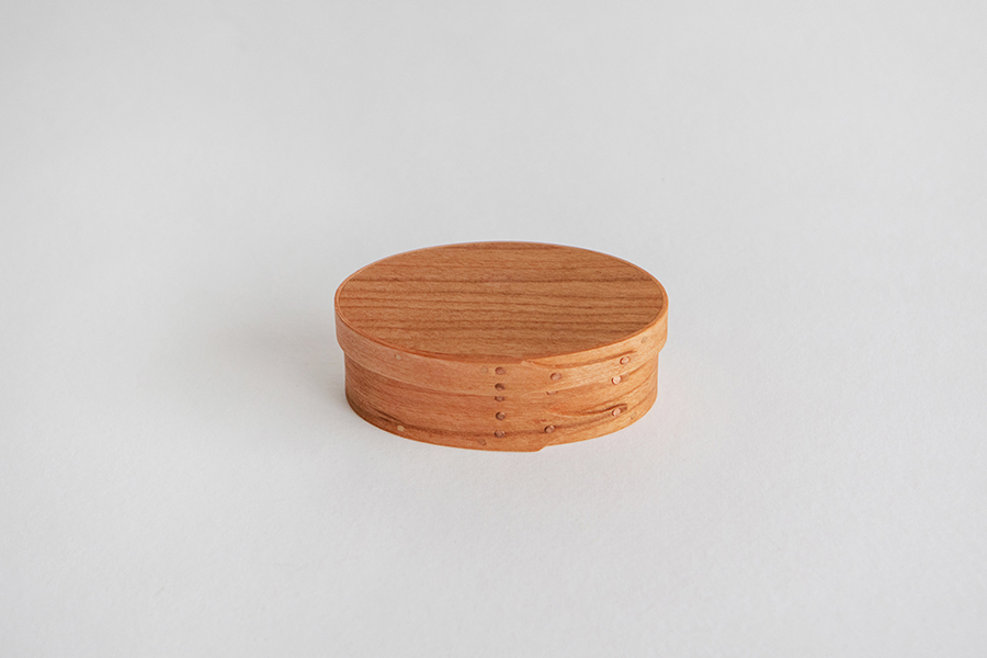 IFUJI-BENT WOOD OVAL BOX type-R_#0_cherry