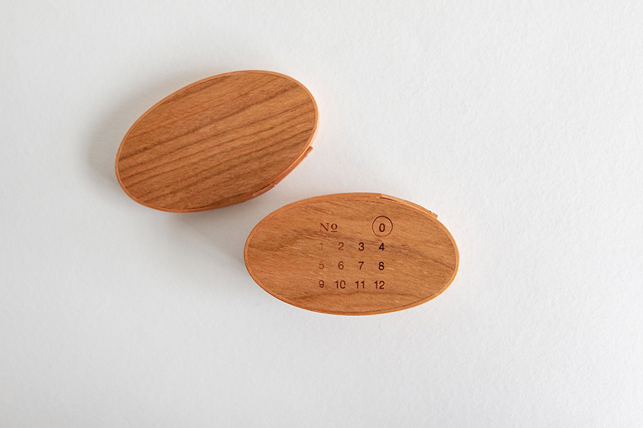IFUJI-BENT WOOD OVAL BOX type-R_#0_cherry
