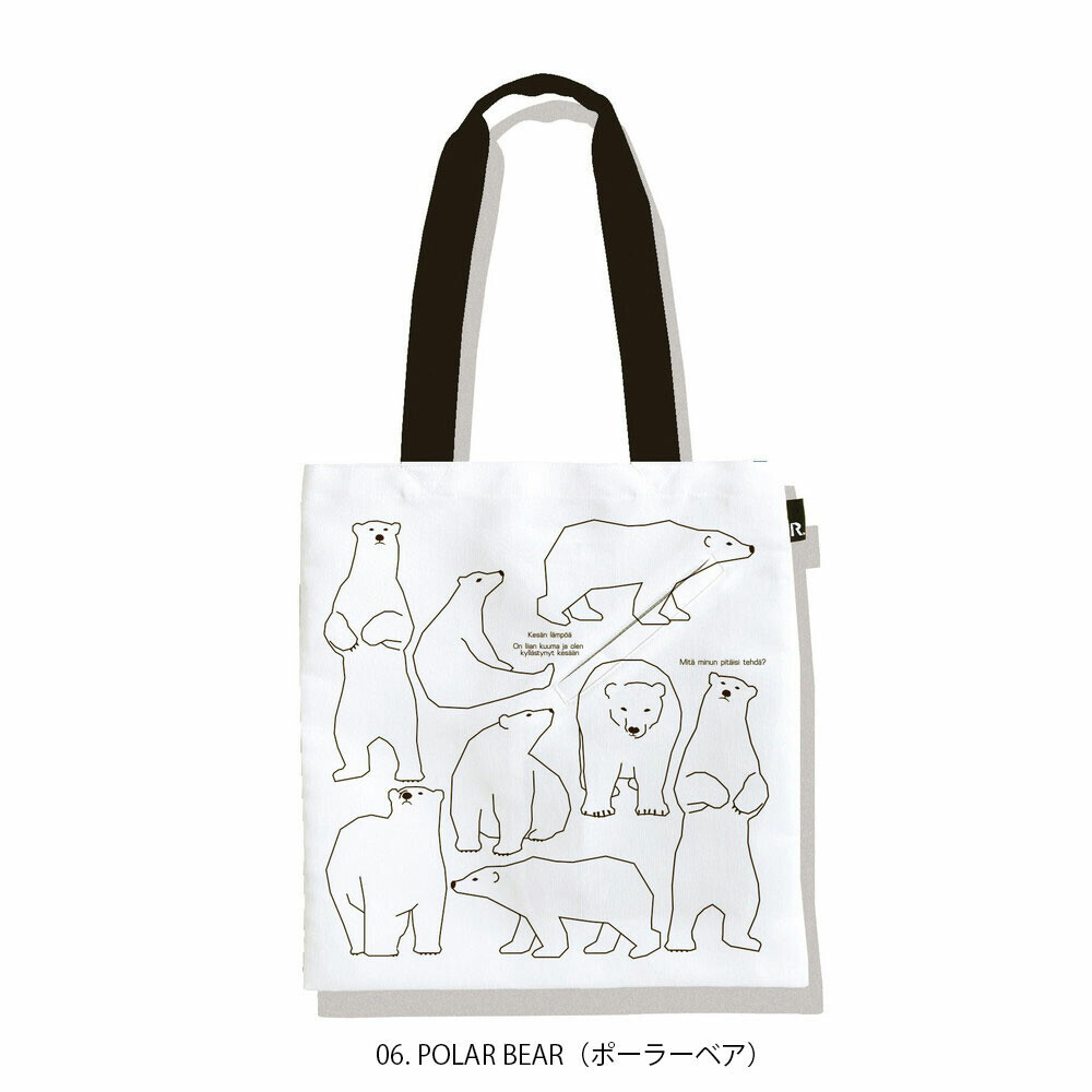 [ROOTOTE] 北極熊控  涼感保冷 Totebag