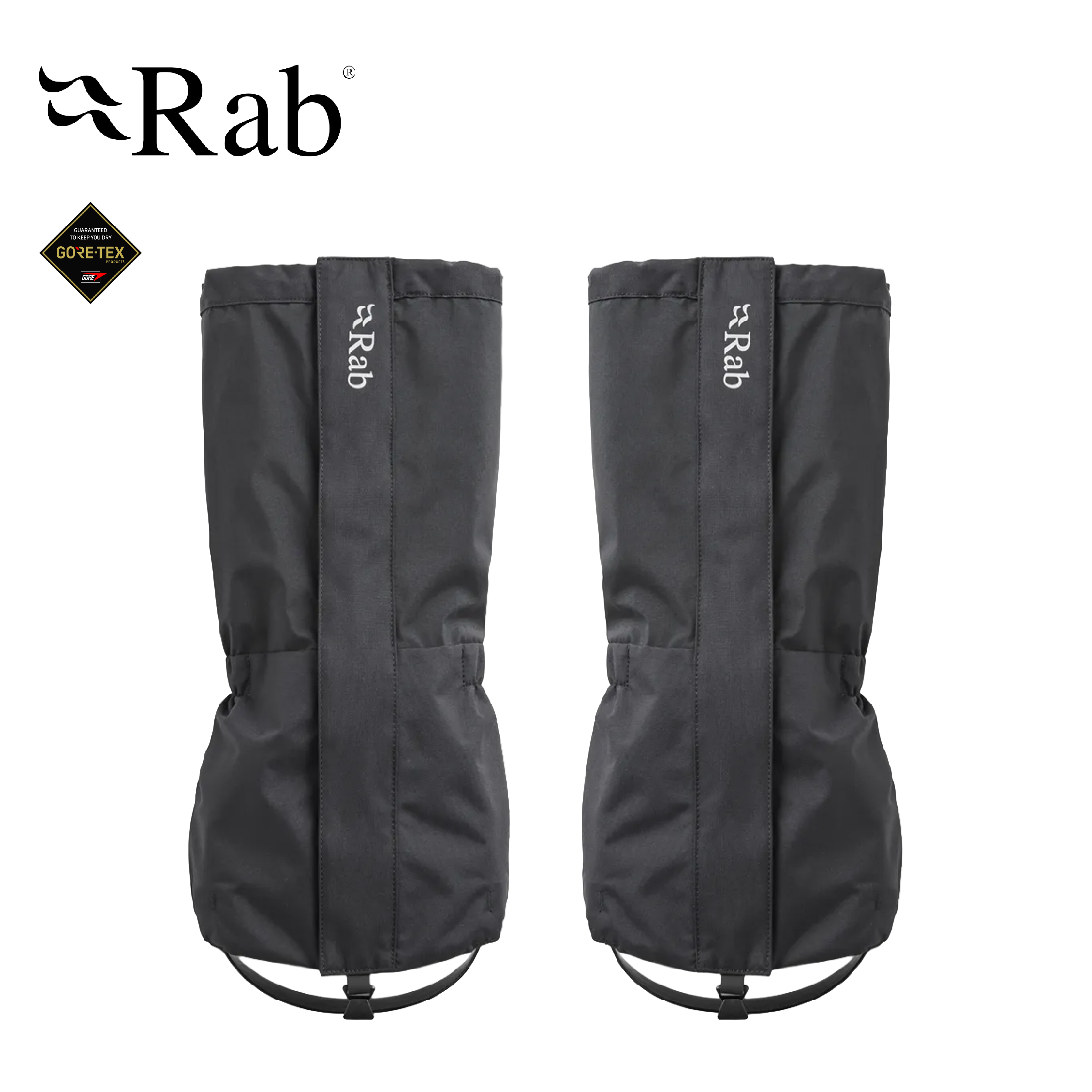 RAB 英國 Kangri GORE-TEX Gaiter 綁腿 (黑色) 48RAQAJ42