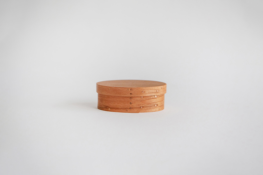 IFUJI-BENT WOOD OVAL BOX type-R_#0_cherry
