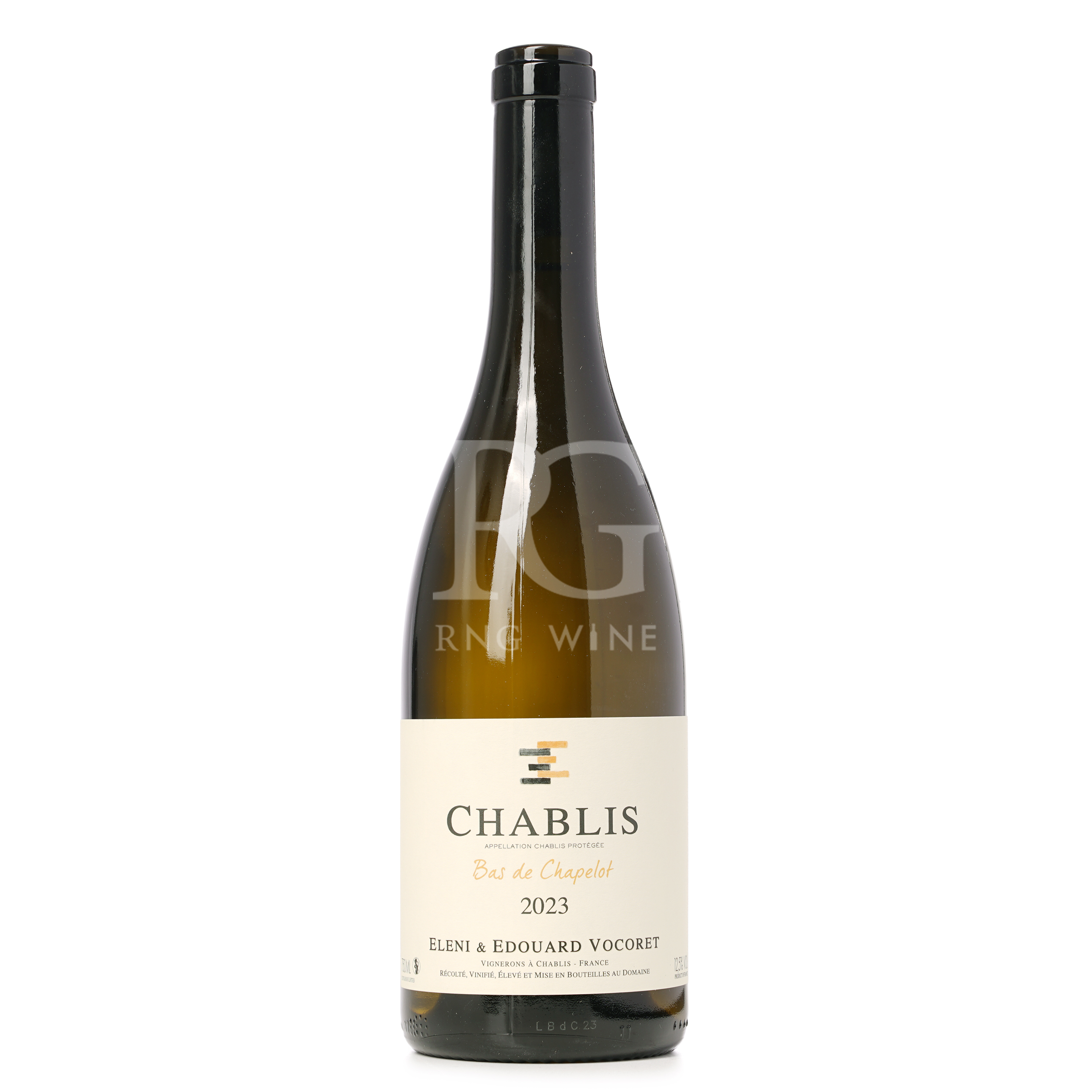 Eleni et Edouard Vocoret Chablis Le Bas de Chapelot 2023 (BH92)