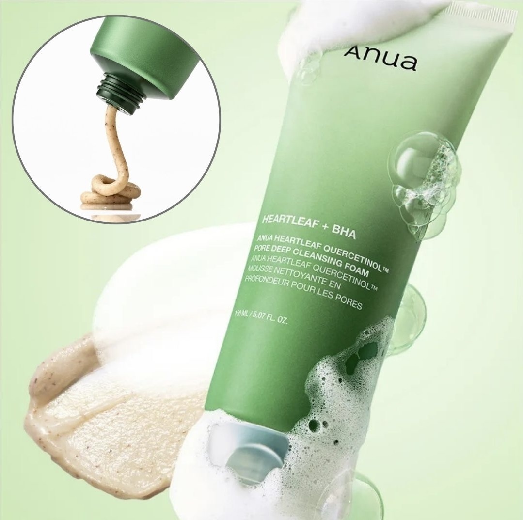 少 量 現 貨｜ANUA 魚腥草毛孔深層清潔洗面奶 150ml