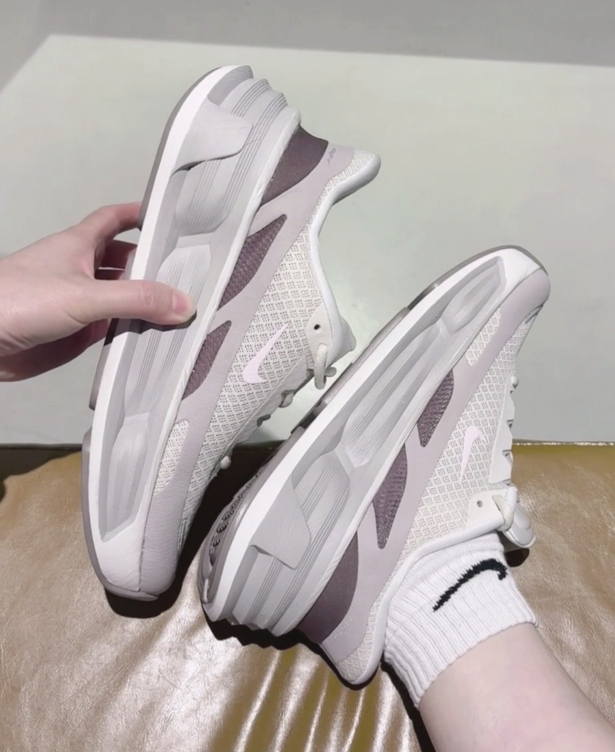 女鞋 NIKE W COMFORT RIDE EASYON 粉紫 緩震 包覆 透氣 慢跑 運動鞋【IF5001-101】