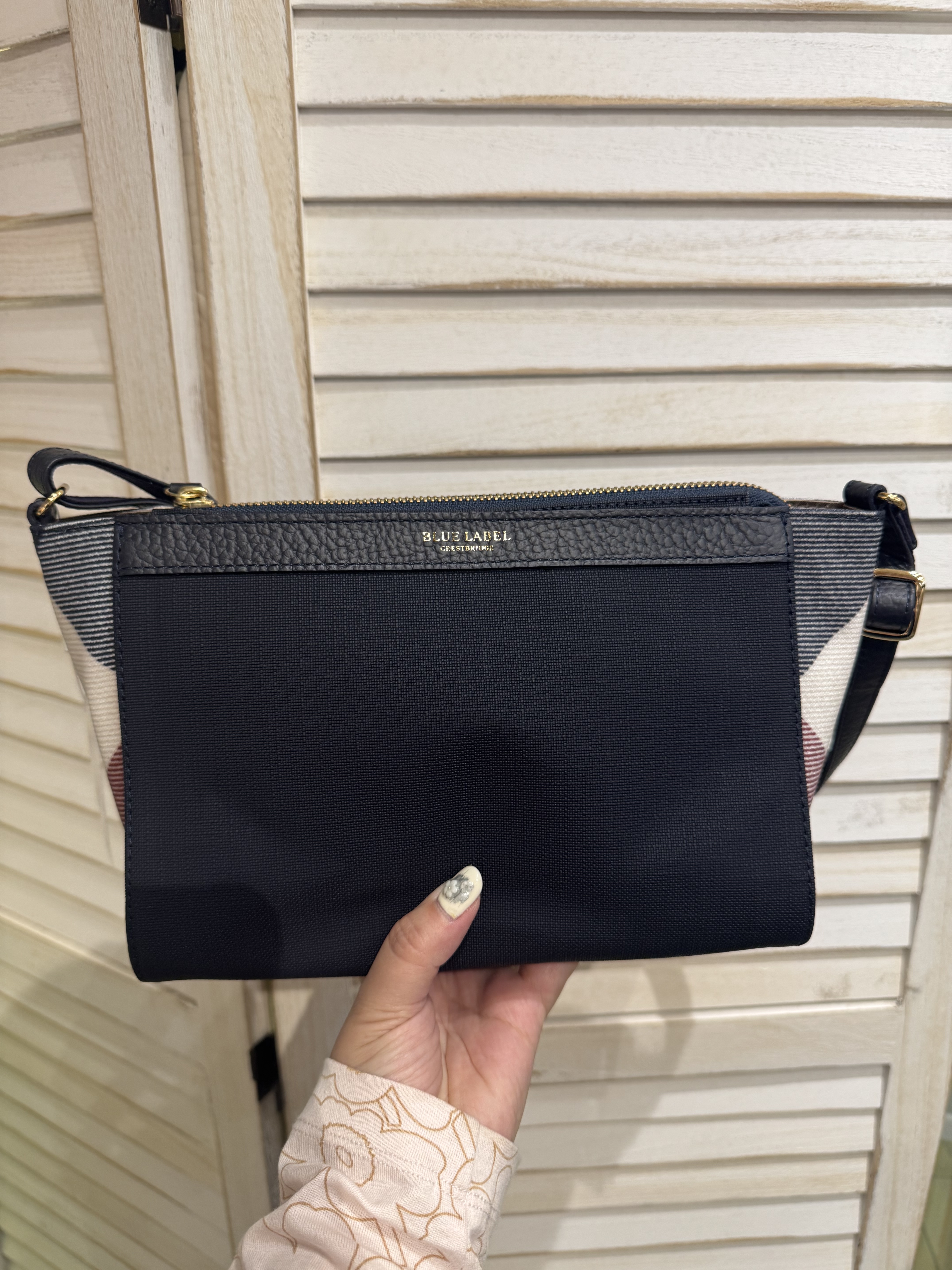 BLUE LABEL 日本製 深藍色手袋