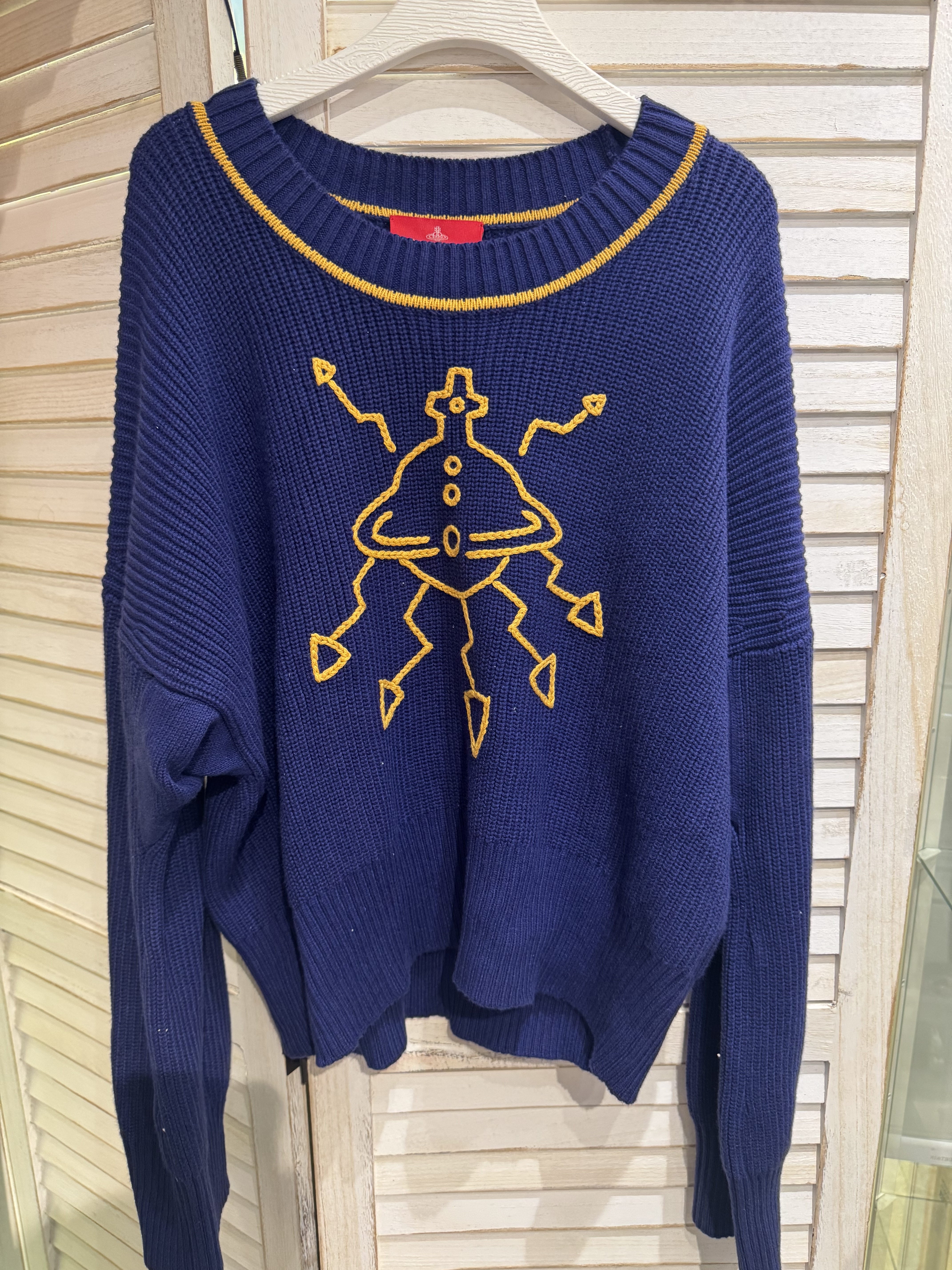 WESTWOOD 藍色針織TOP