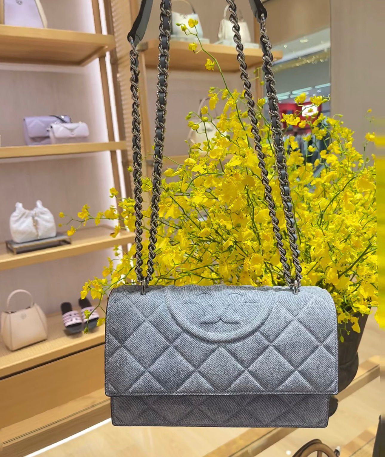 【預購】Tory Burch K03219001 皮鏈帶小號單肩袋