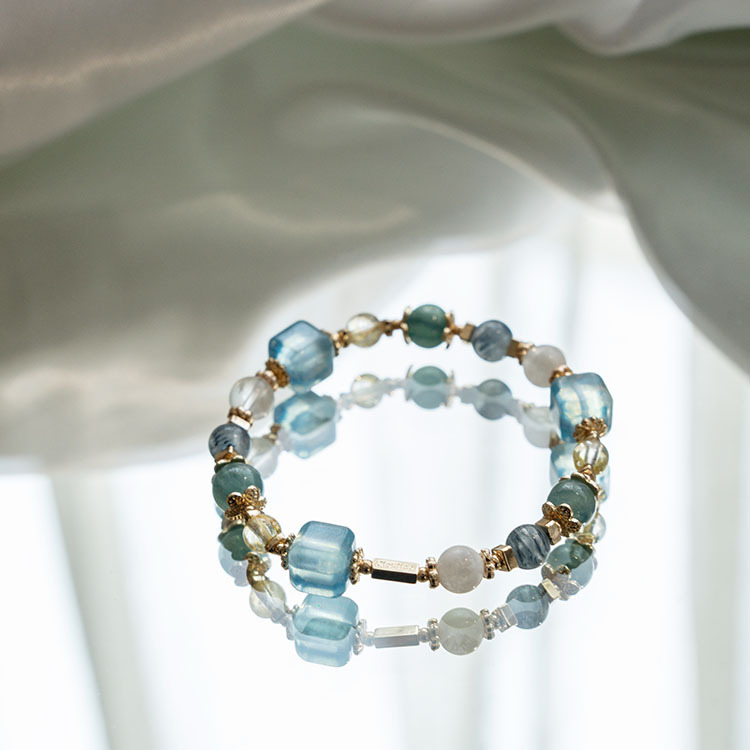 不要妥協：海藍寶｜藍綠晶｜黃托帕｜雪花幽靈｜千層藍兔毛