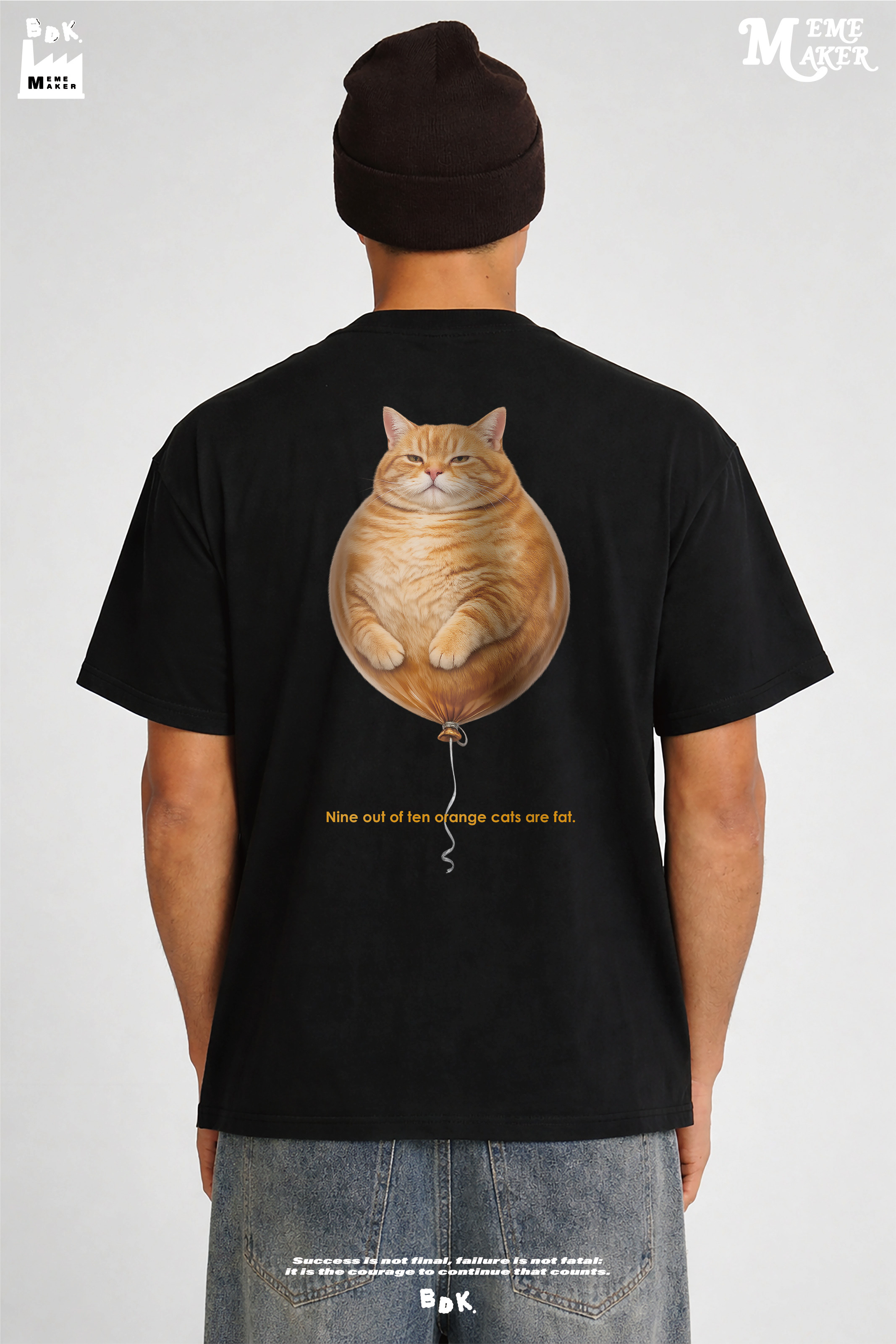 BDK.製造 - 十隻胖貓九隻橘 - 短T〈BDK2613〉
