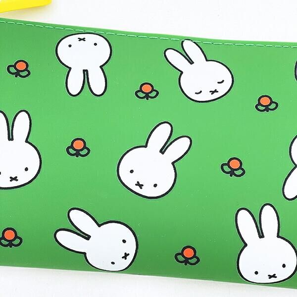 Miffy NUU 矽膠收納袋（花綠色）