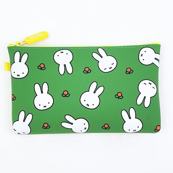 Miffy NUU 矽膠收納袋（花綠色）