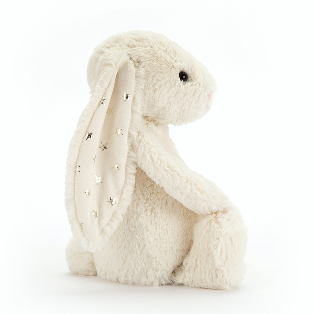 Jellycat Bashful Twinkle Bunny 閃亮白星星兔(31cm)