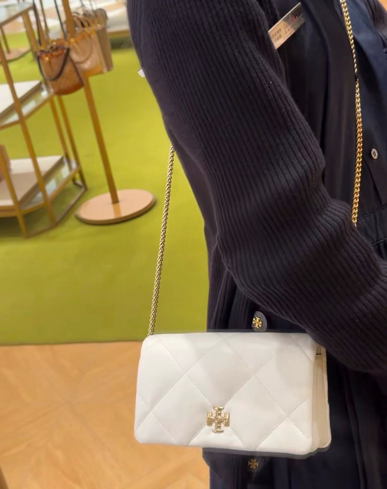 【預購】Tory Burch K03219006 復古菱格斜揹包