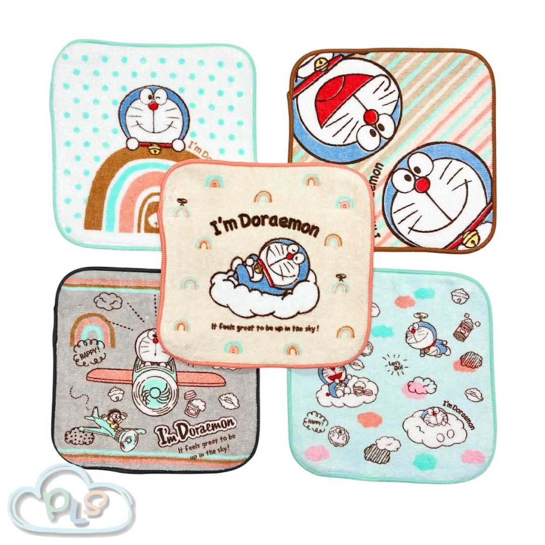現貨 5pc Set 毛巾套裝 多啦A夢 Marushin #22953-1