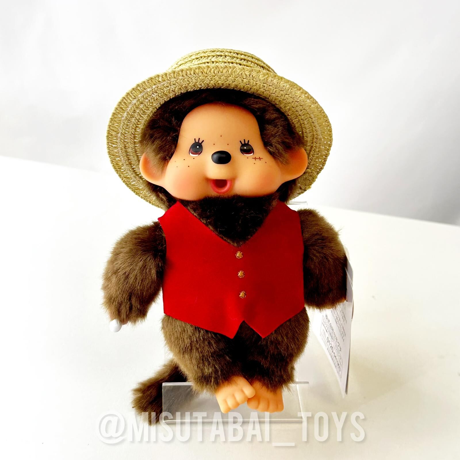 Monchhichi x NETFLIX ONE PIECE Season 2 Mascot Keychain S (Luffy)