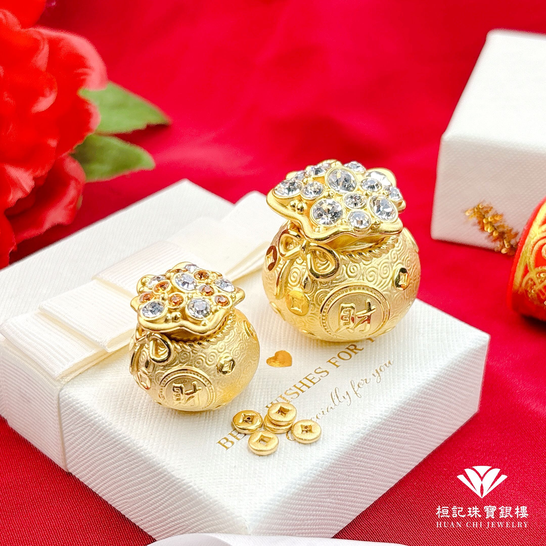 賺滿滿聚寶盆 黃金擺件