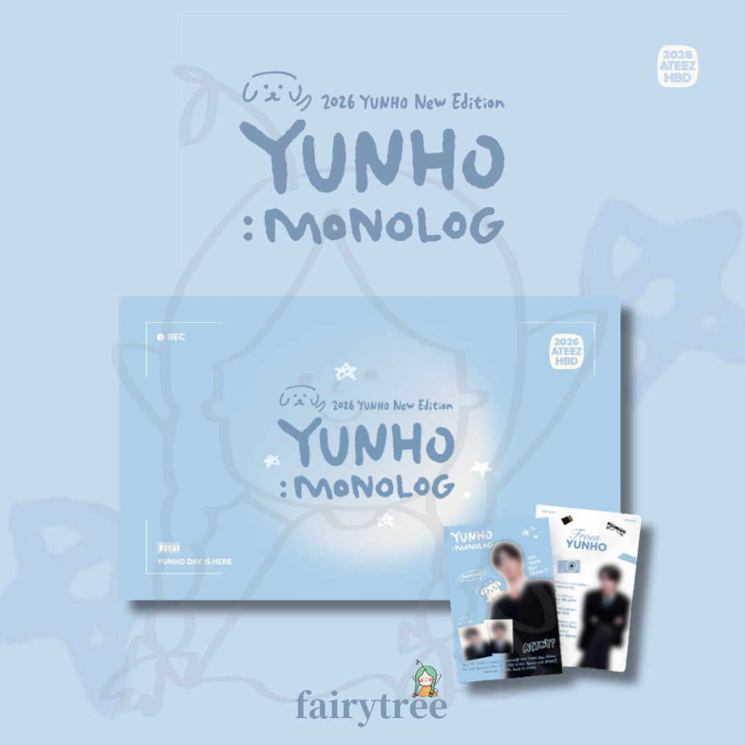 潤浩 YUNHO (ATEEZ) ' YUNHO : MONOLOG ' 2026生日周邊 官方周邊