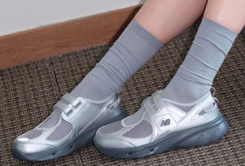 【OWN】New Balance Breeze 瑪莉珍鞋 銀色 MARY JANE 運動 涼鞋 魔鬼瞻 機能 皮革 透氣網布 女鞋 SD2202SG2 韓國限定