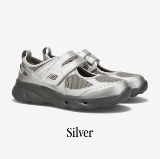 【OWN】New Balance Breeze 瑪莉珍鞋 銀色 MARY JANE 運動 涼鞋 魔鬼瞻 機能 皮革 透氣網布 女鞋 SD2202SG2 韓國限定