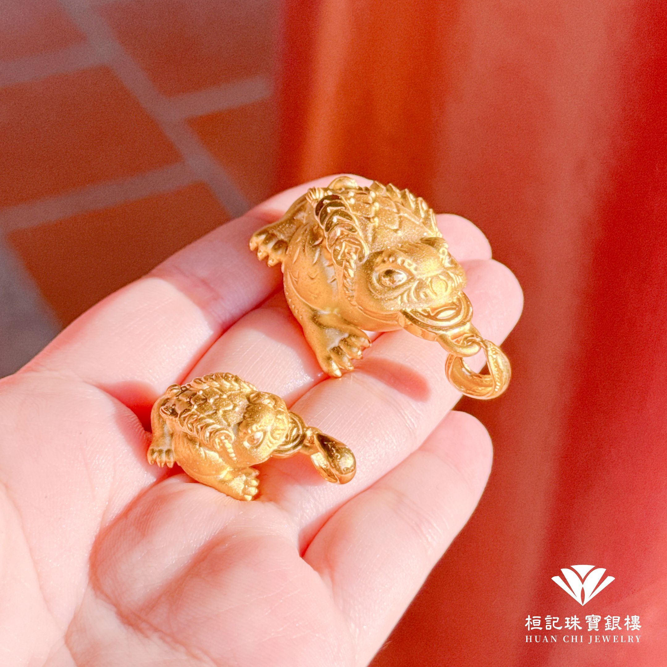 招財金蟾蜍 黃金擺件