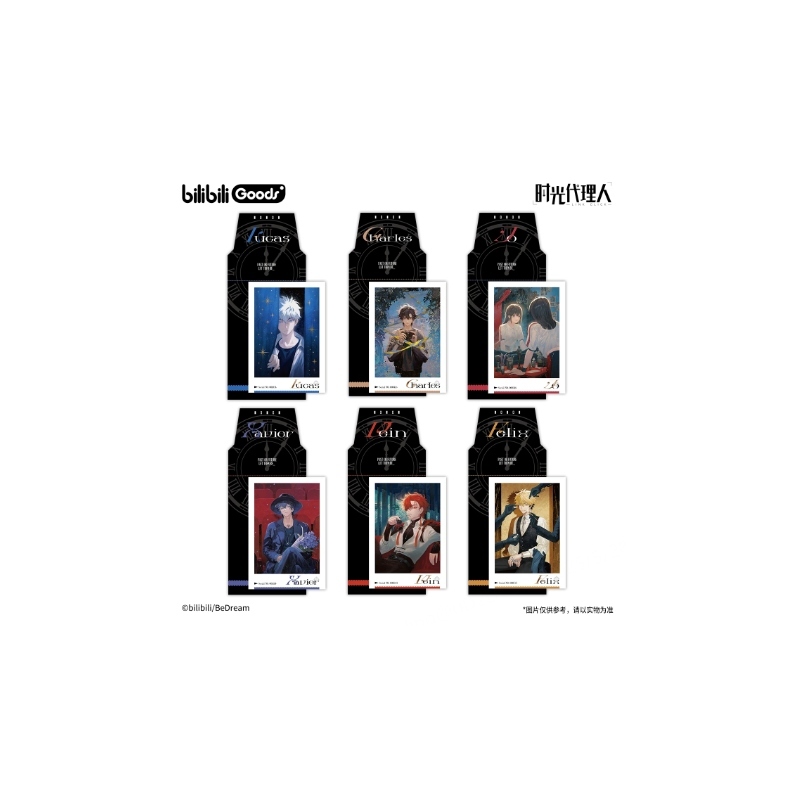 時光代理人逆時之影仿撕拉相片風收藏卡-6款隨機