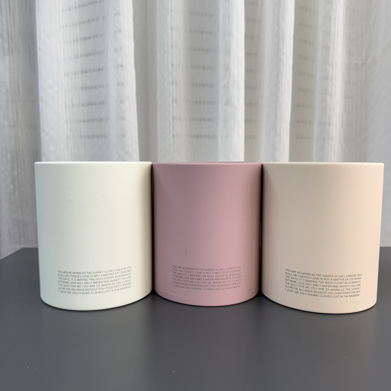 簡約英文抱抱桶