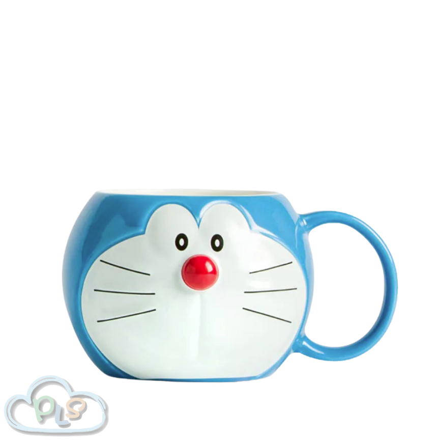 現貨 陶瓷造型馬克杯 550ml 多啦A夢 MURMUR 藍色 #30108