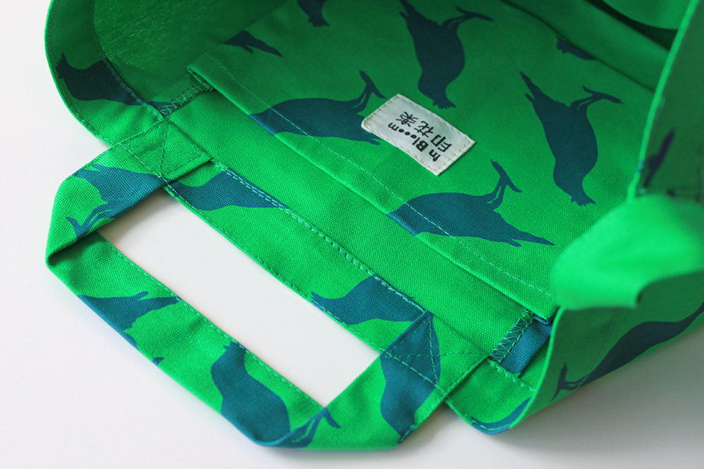 （絕版）長短把提袋/台灣八哥/綠