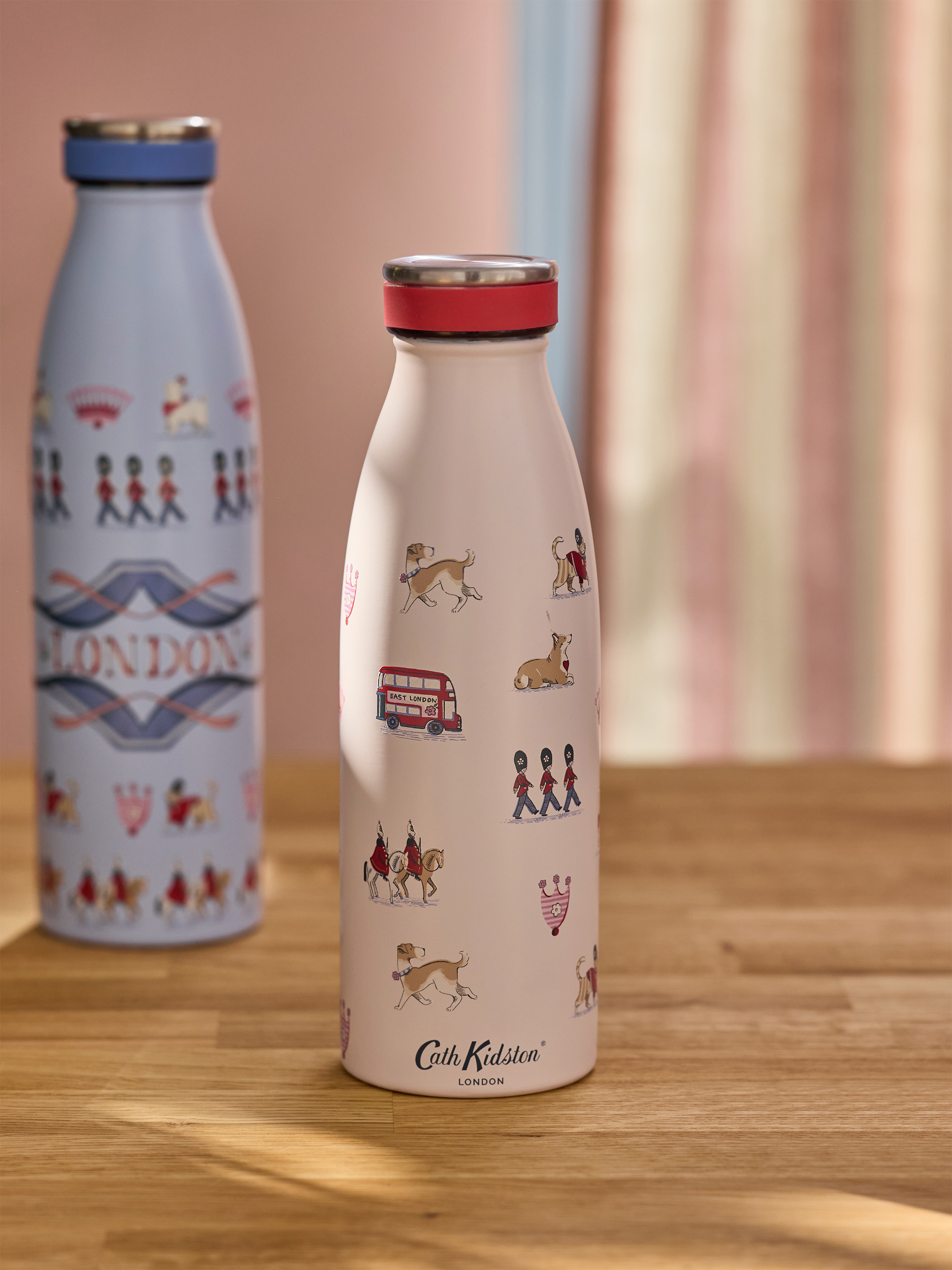 Queenies London 不銹鋼水瓶 350ML