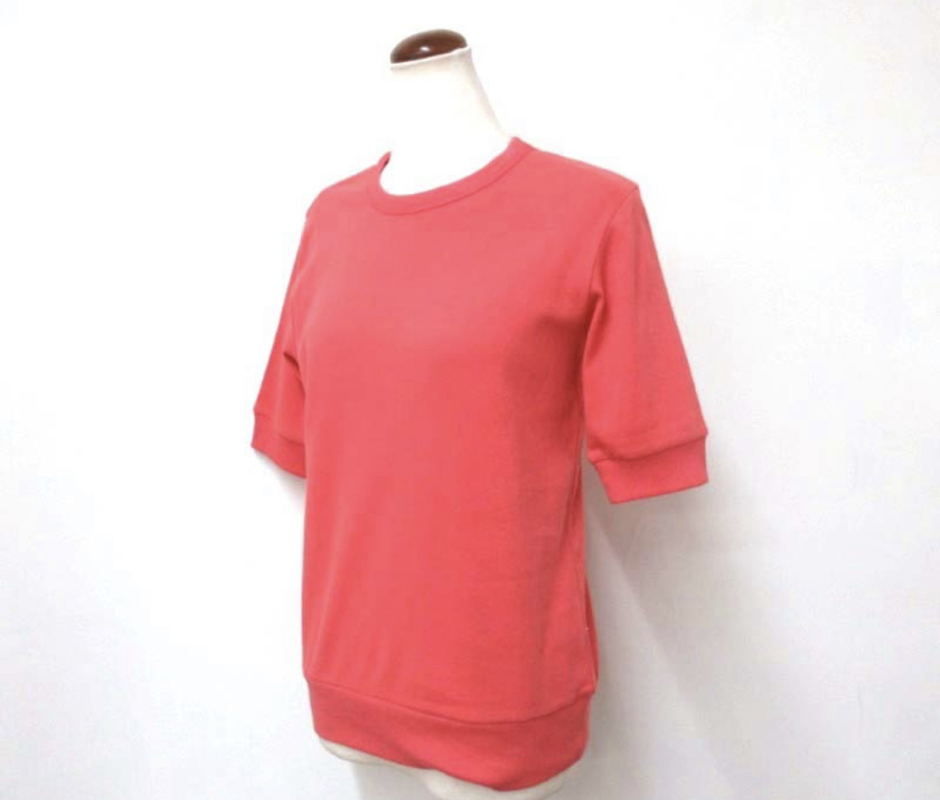 PARADIS Trois 羅紋針織 5 袖圓領套頭衫