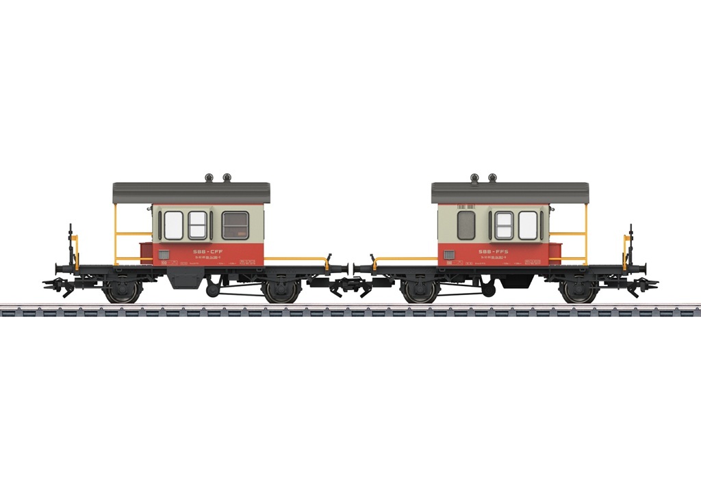 Marklin 46850 HO Scale Swiss Express "Sputnik" Coupling 2 Car Set