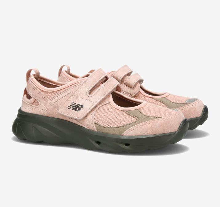 【OWN】New Balance Breeze 瑪莉珍鞋 粉色 MARY JANE 運動 涼鞋 魔鬼瞻 機能 麂皮 透氣網布 女鞋 SD2203PI 韓國限定